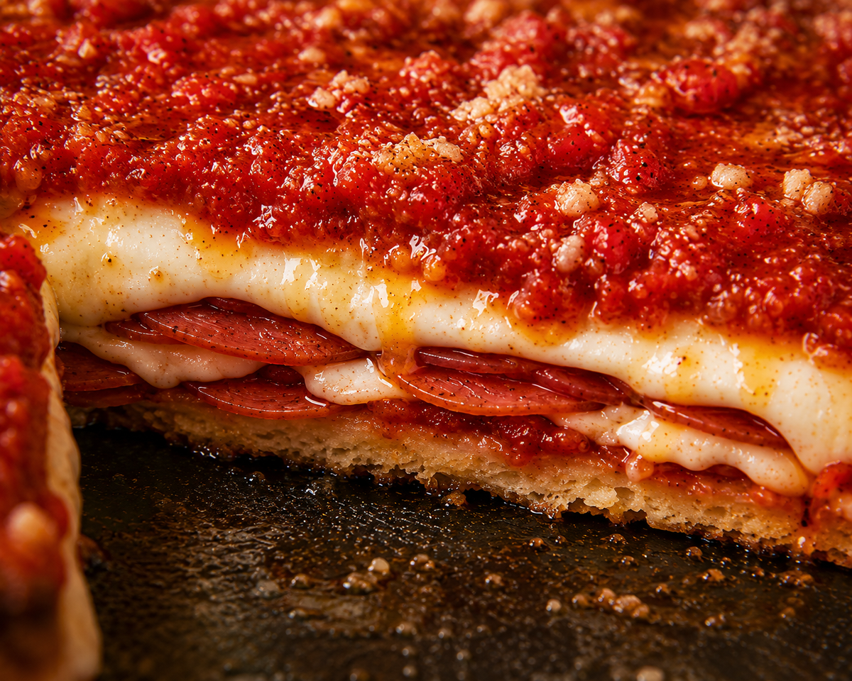 Hot Honey and Double Pepperoni — layers of pepperoni and cheese