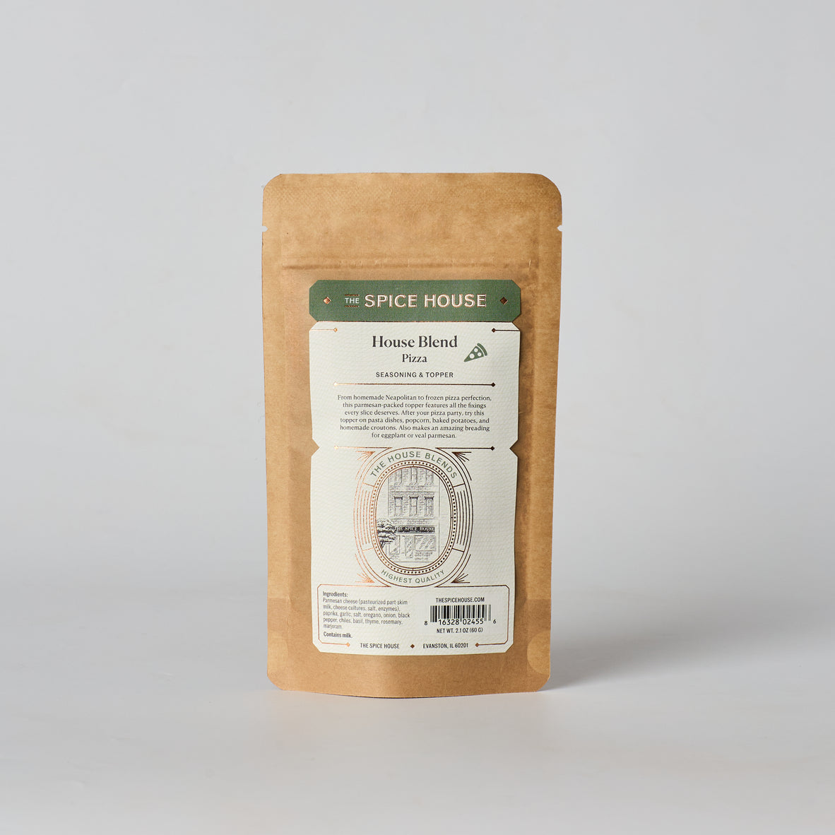 House Blend Pizza Seasoning - Paper Package